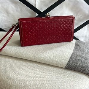 Coach wristlet